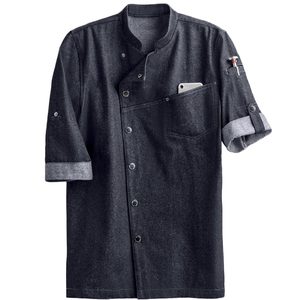 Denim Chef Jacket Hospitality Uniform